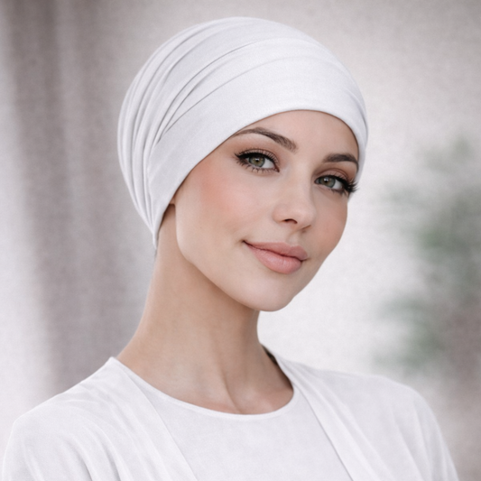 Tube Cap - White