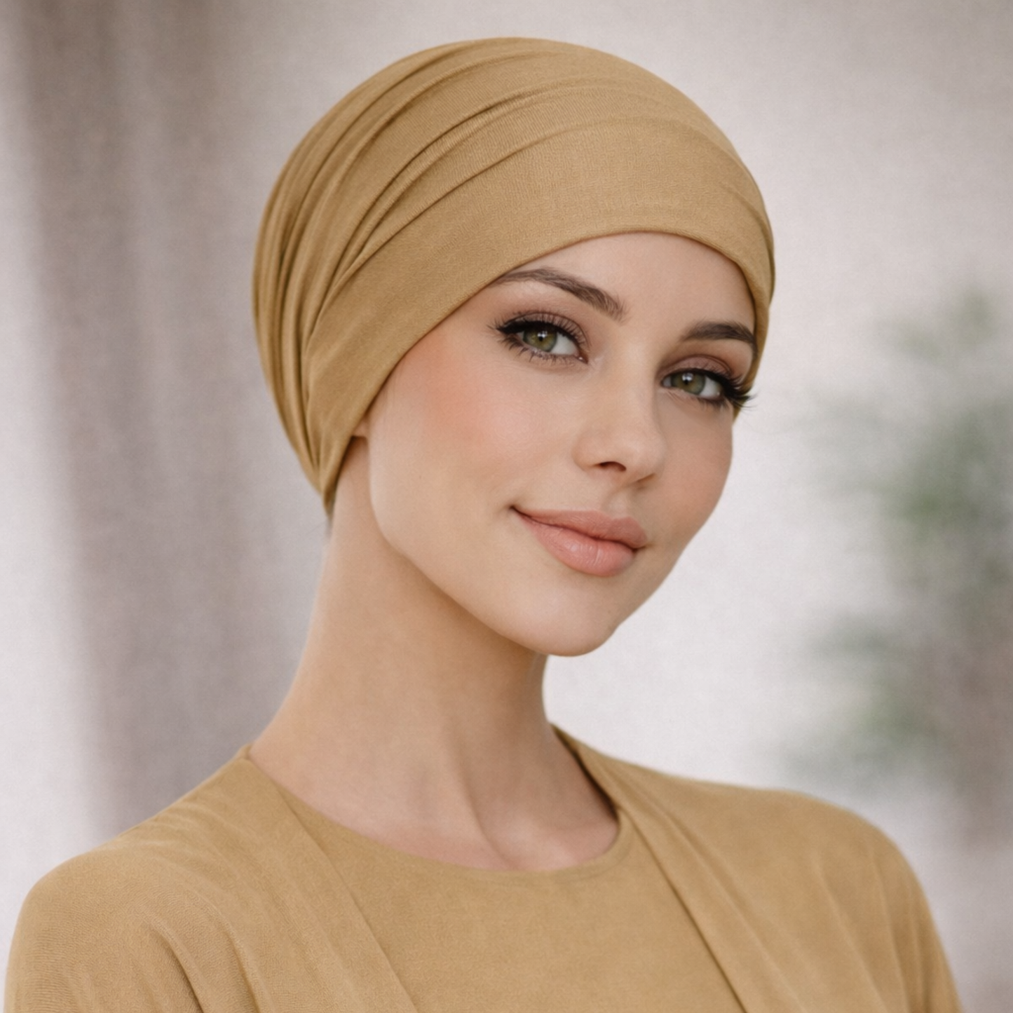 Tube Cap - Beige