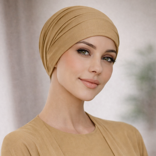 Tube Cap - Beige