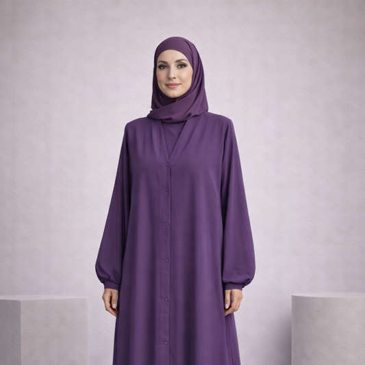 Elastic Open Front Abayas Deal