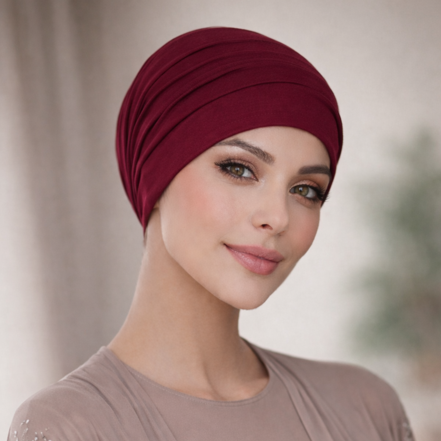 Tube Cap - Crimson Red
