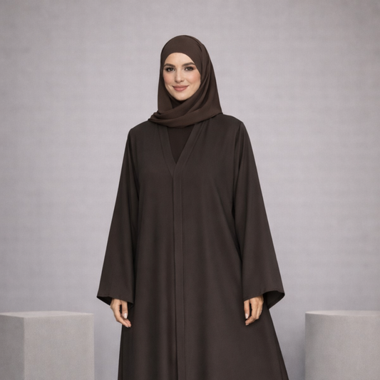 Tiktok Abaya - Chocolate