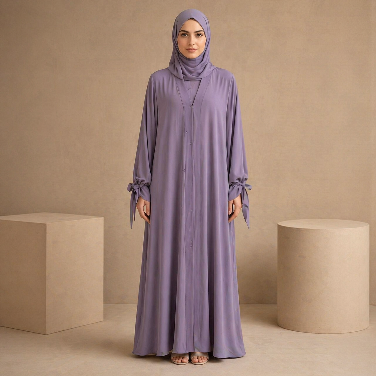Tie Abaya - Grapes