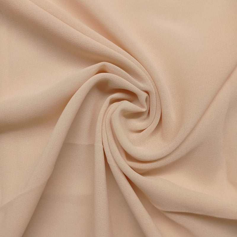 Georgette Hijab – Cream Color