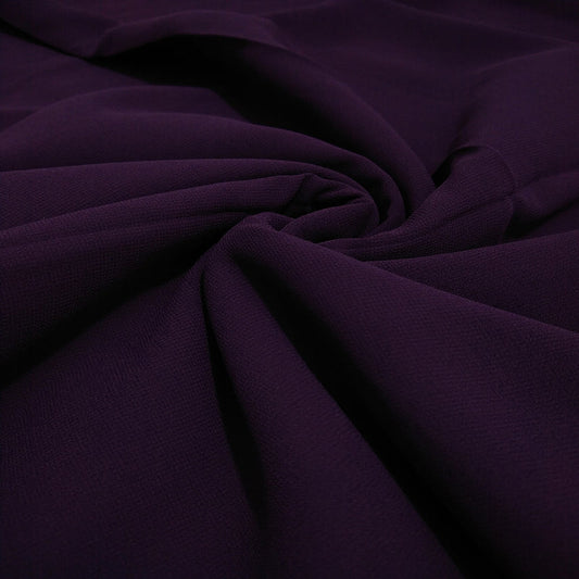 Georgette Hijab – Dark Purple