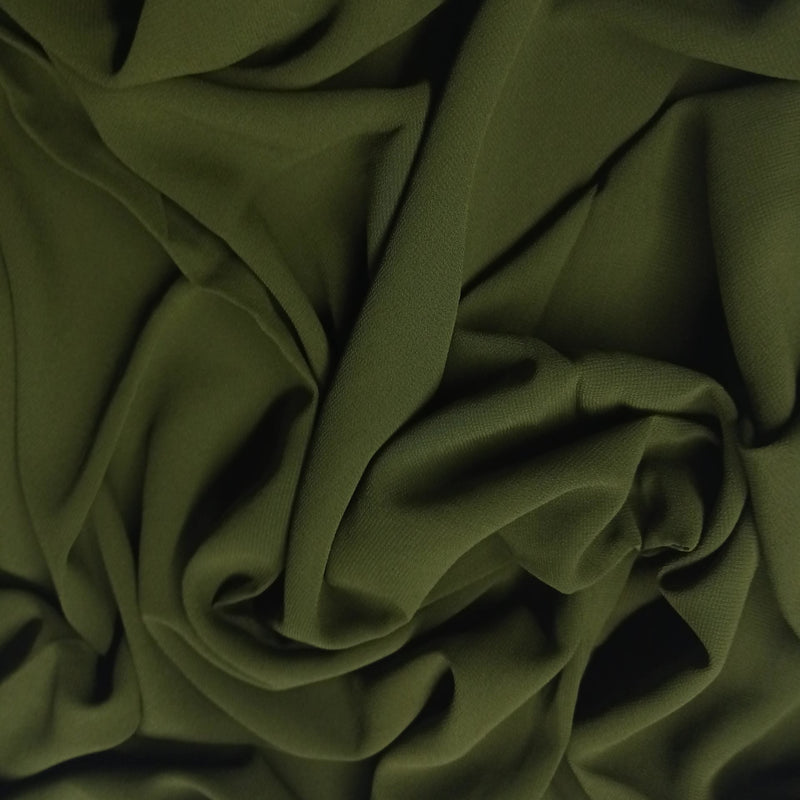 Dark Olive - Georgette Hijab
