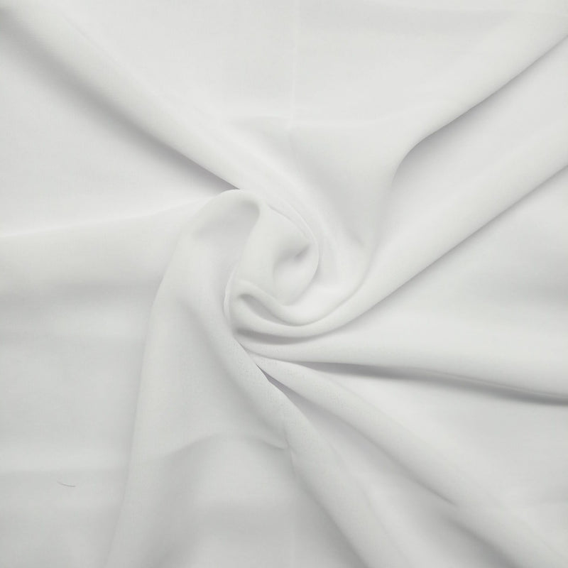 Georgette Hijab – Pure White