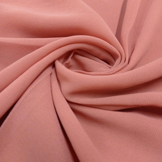 Soft Pink - Georgette Hijab
