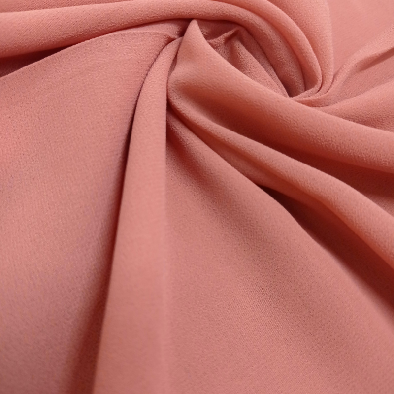 Soft Pink - Georgette Hijab
