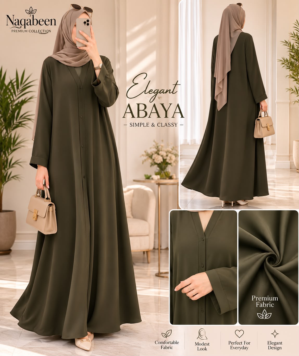 Plain Abayas