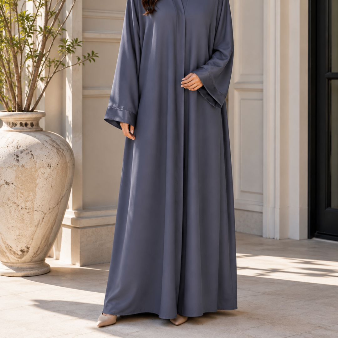 Premium Abaya - Periwinkle