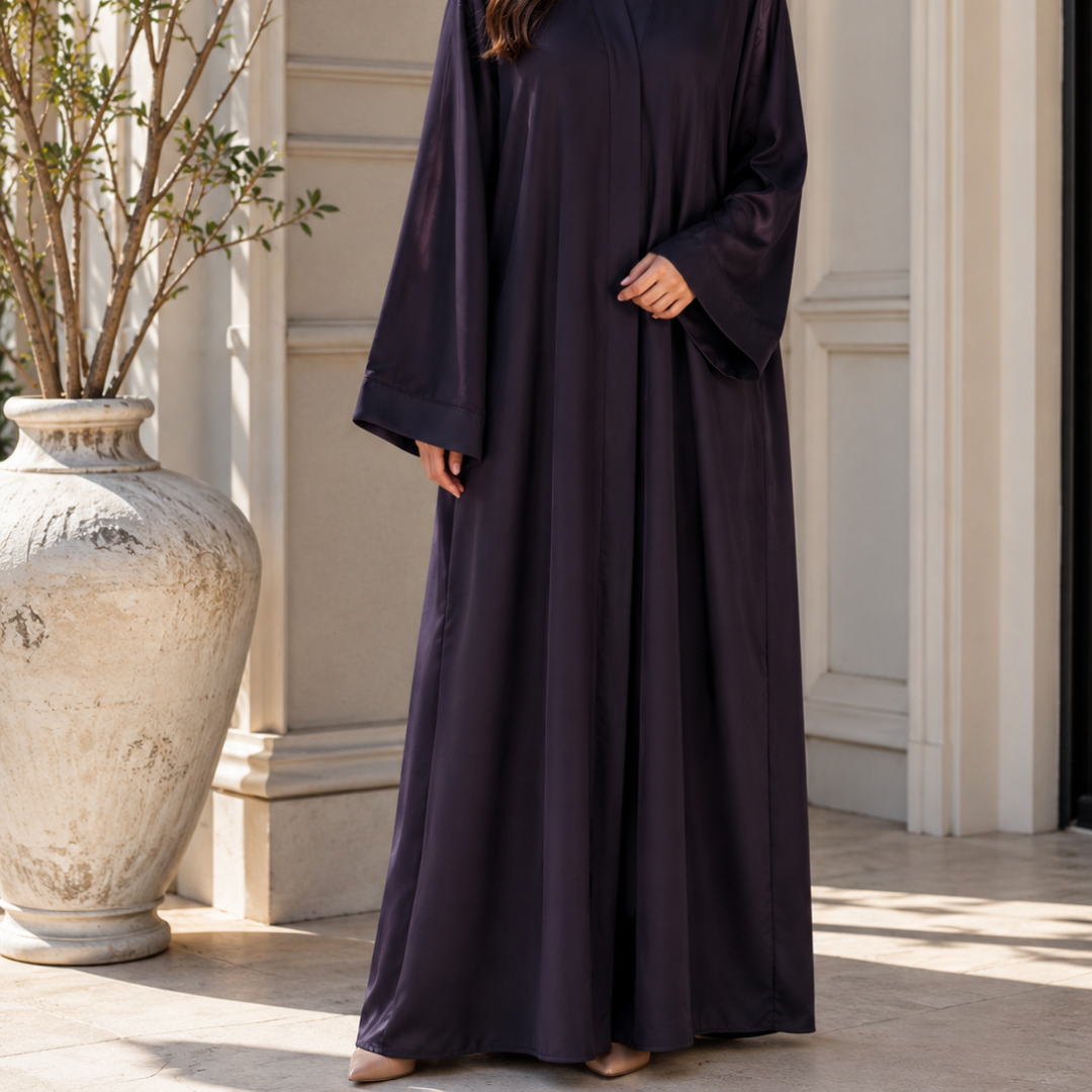 Premium Abaya - Dark Blue