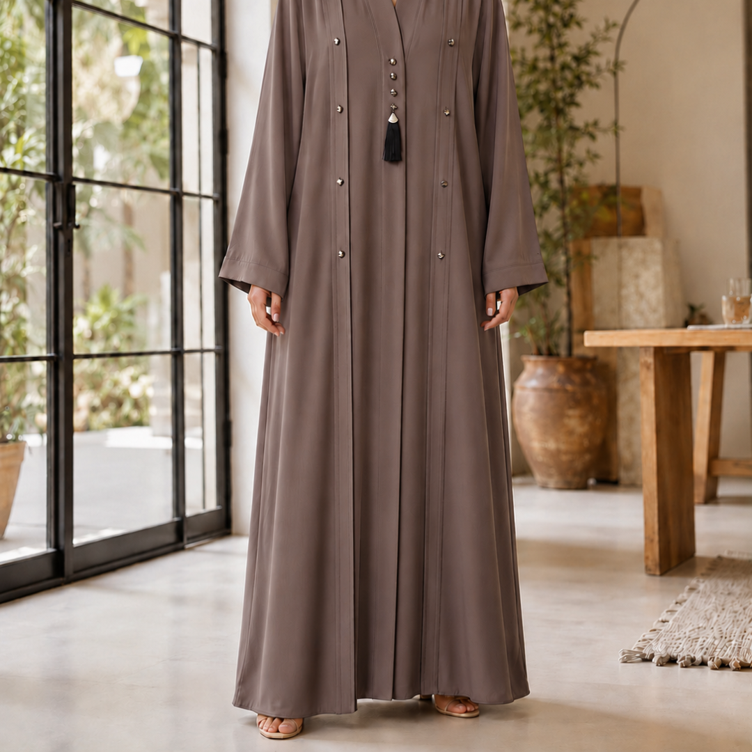 Summer Abaya - Maple