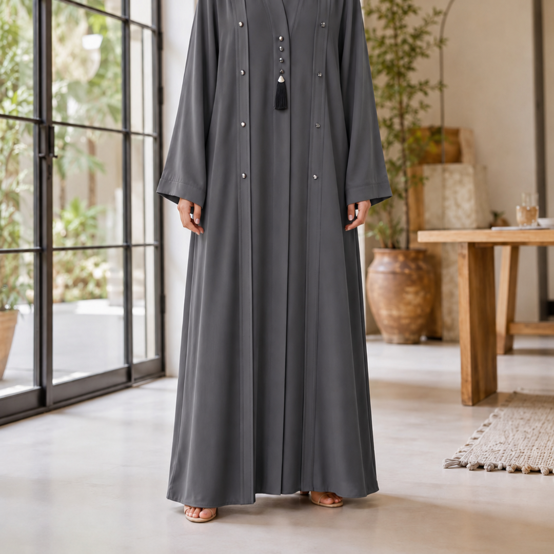 Summer Abaya - Gray