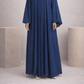 Dubai Style Abaya - Slate Blue