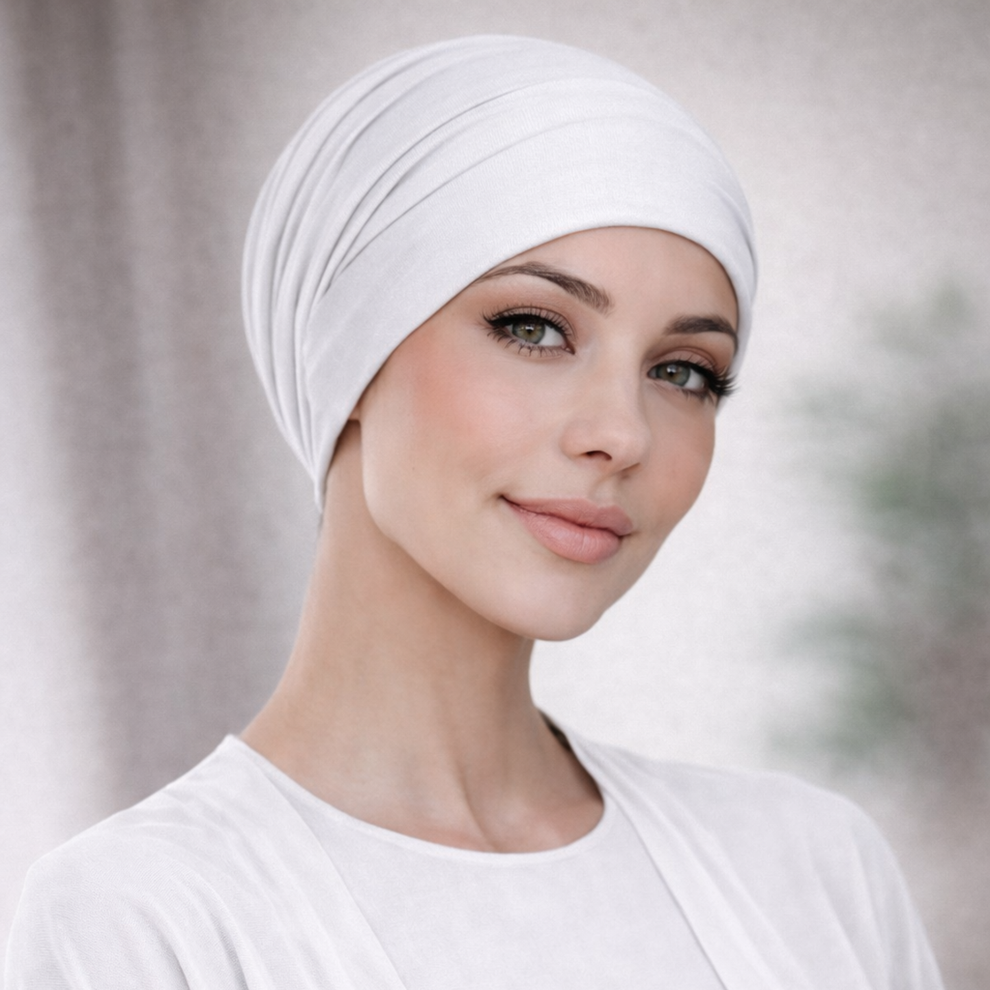 Tube Cap - White