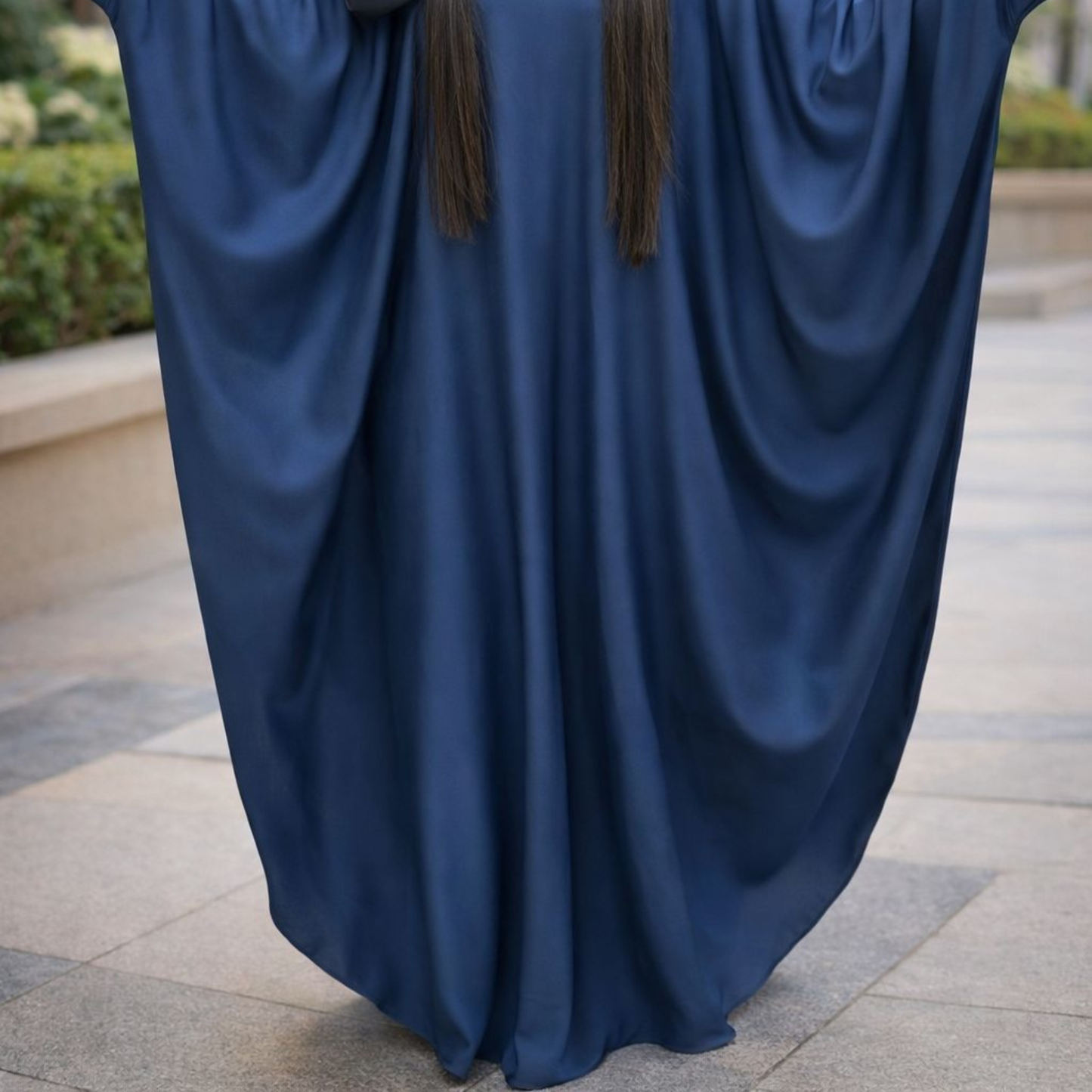Butterfly Abaya - Lavender Blue