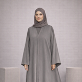 Tiktok Abaya - Gray