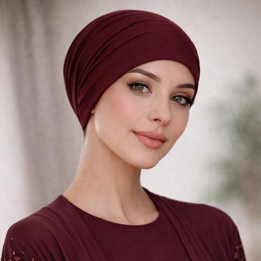 Tube Cap - Maroon