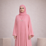 Dubai Style Abaya - Pink