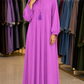 Maxi tasal Abaya - Zephyra Orchid