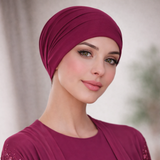Tube Cap - Magenta Burgundy