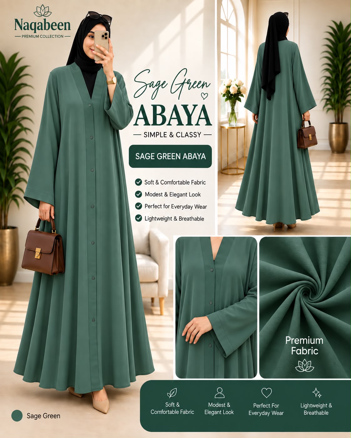 Plain Abayas