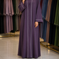 Pipin abaya - Dusty Plum