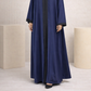 Elastic Open Front - Black-Blue
