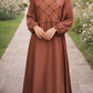 Fashion abaya - Dusty Pink