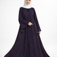 Big Flare Plain Abaya Deal