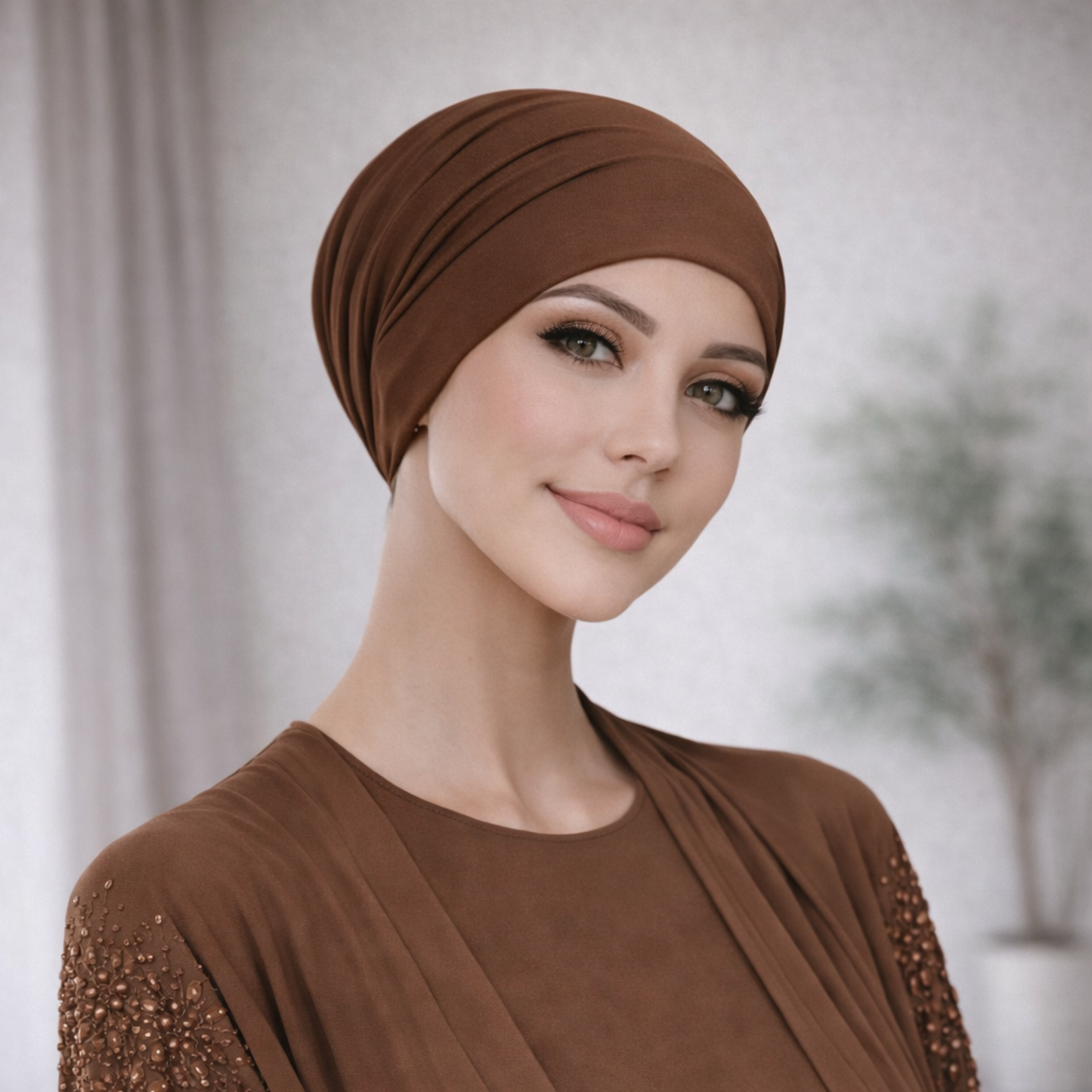 Tube Cap - Brown