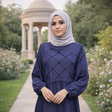 Fashion abaya -Navy Blue