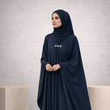 Dubai Style Abaya - Dark Blue