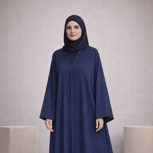 Tiktok Abaya - Navy