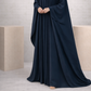 Dubai Style Abaya - Dark Blue