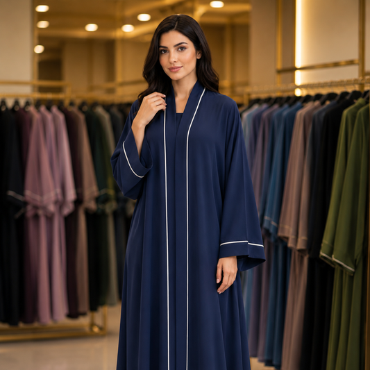 Pipin abaya - Dark Blue