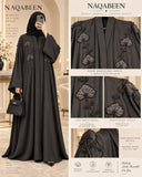 Cut Dana & Tissue Work Abaya