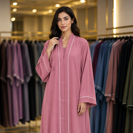 Pipin abaya - Peach