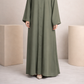 Elastic Open Front - Sage