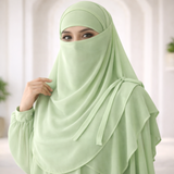 Matching Hijab, Niqab & Cap