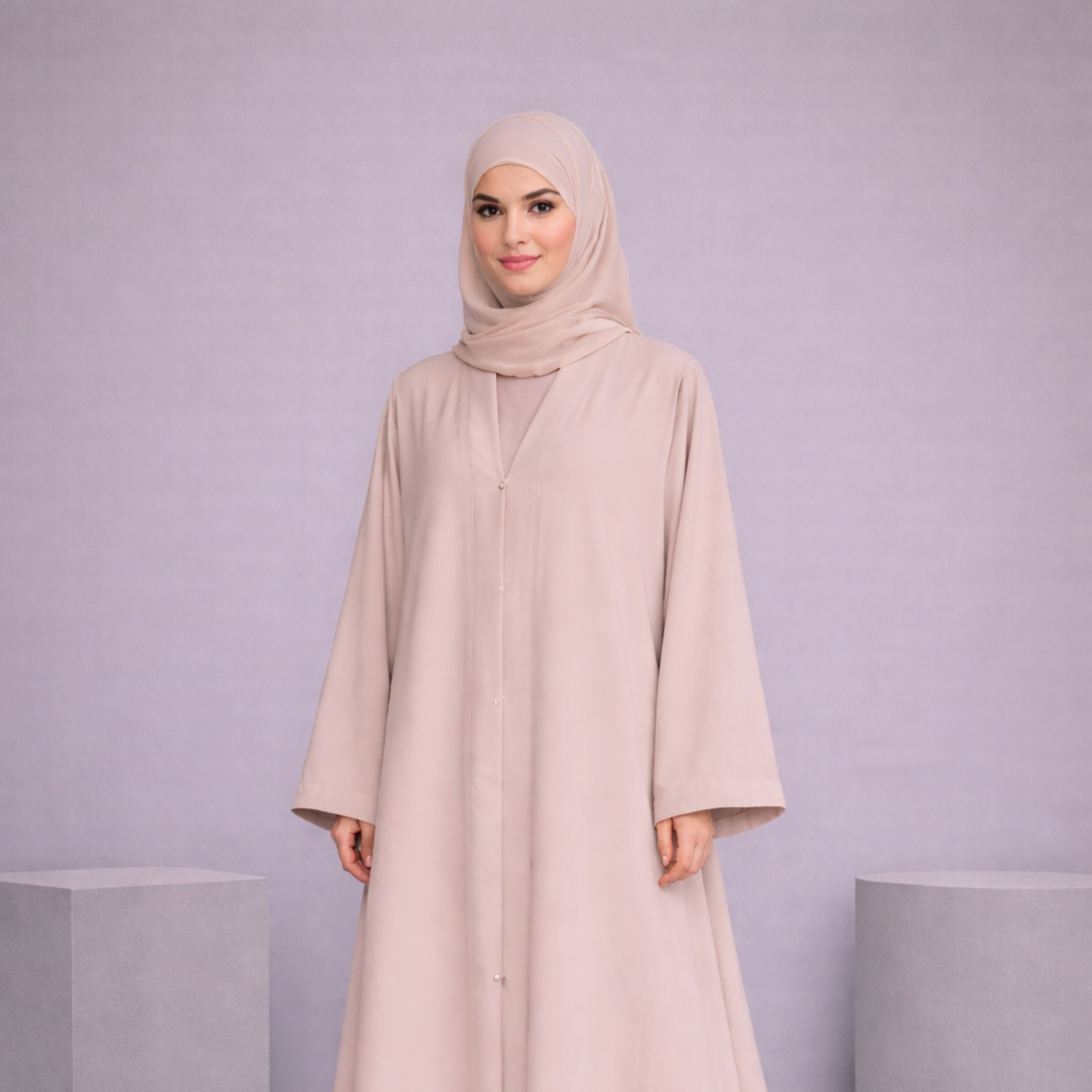 Elastic Open Front Abayas Deal
