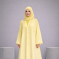 Elastic Open Front Abayas Deal