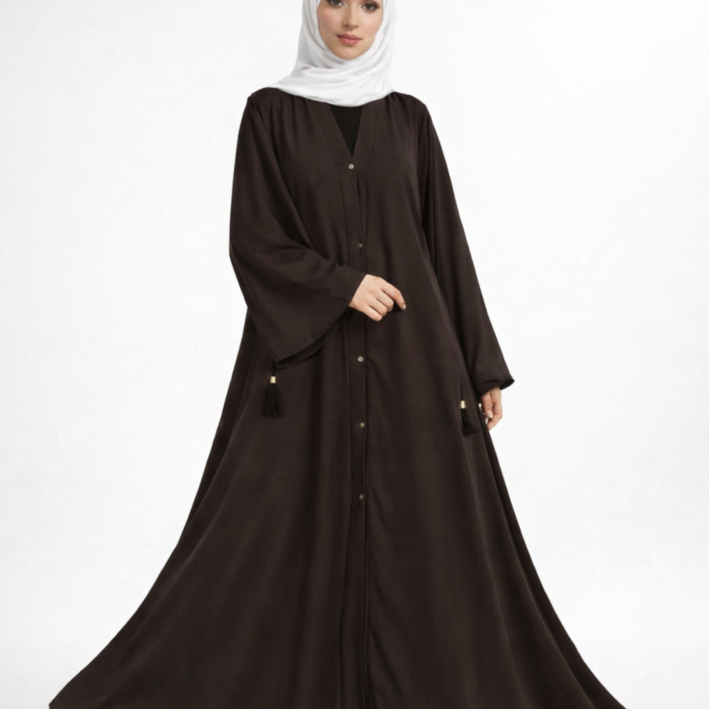 Big Flare Plain Abaya Deal