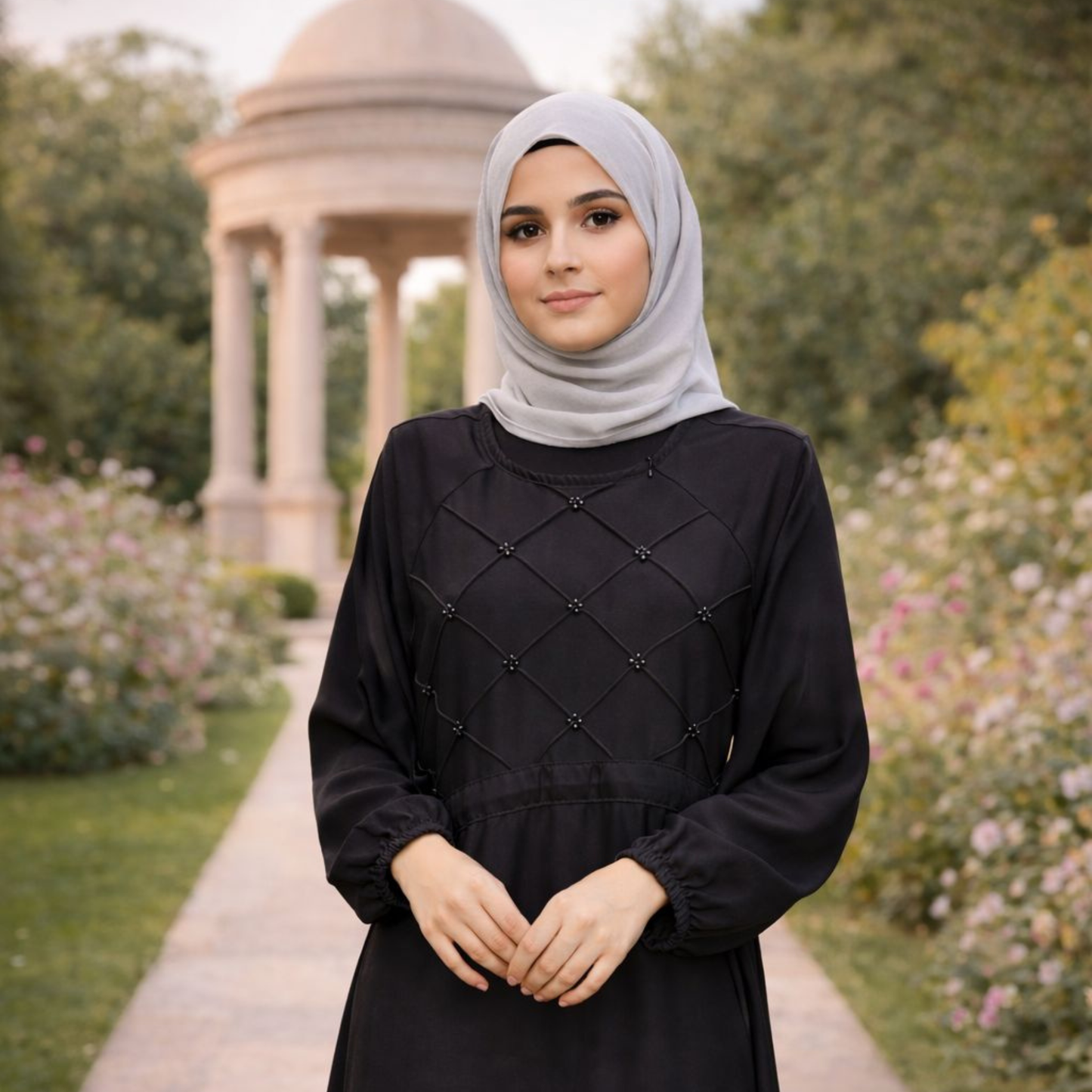 Fashion abaya - Black