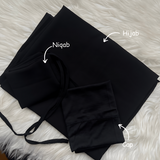 Hijab Niqab & Cap Set - Midnight Eclipse