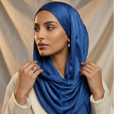 Silk Stone Hijab - Lavender Blue