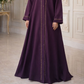Fancy Abaya - Dark Plum
