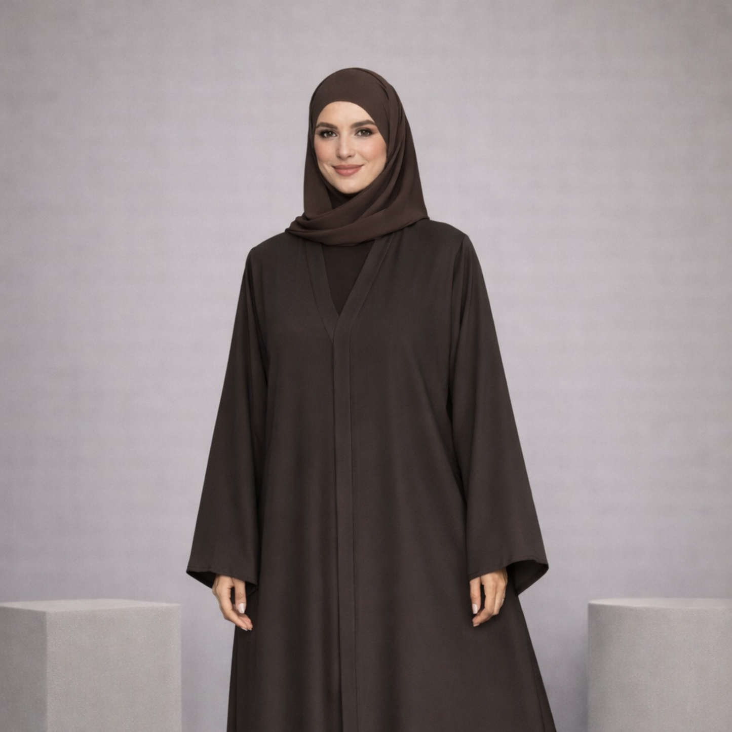 Tiktok Abaya - Chocolate