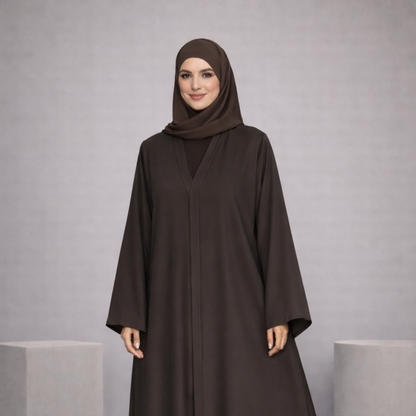 Tiktok Abaya - Chocolate